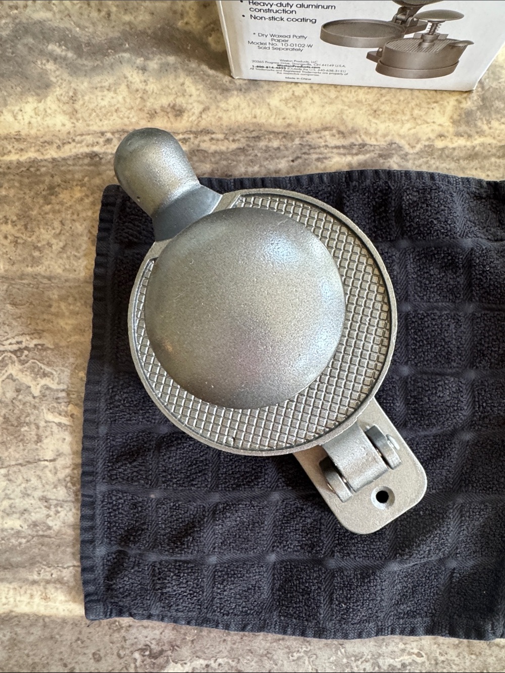 Weston burger press